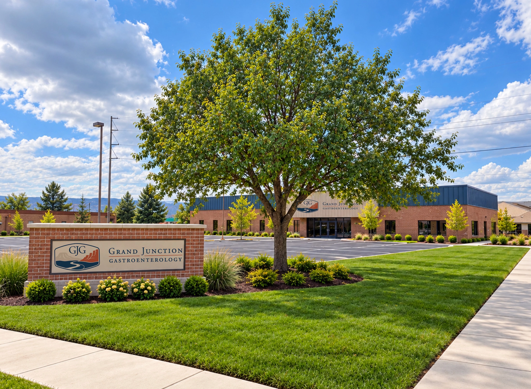 Front entrance of the Grand Junction Gastroenterology office